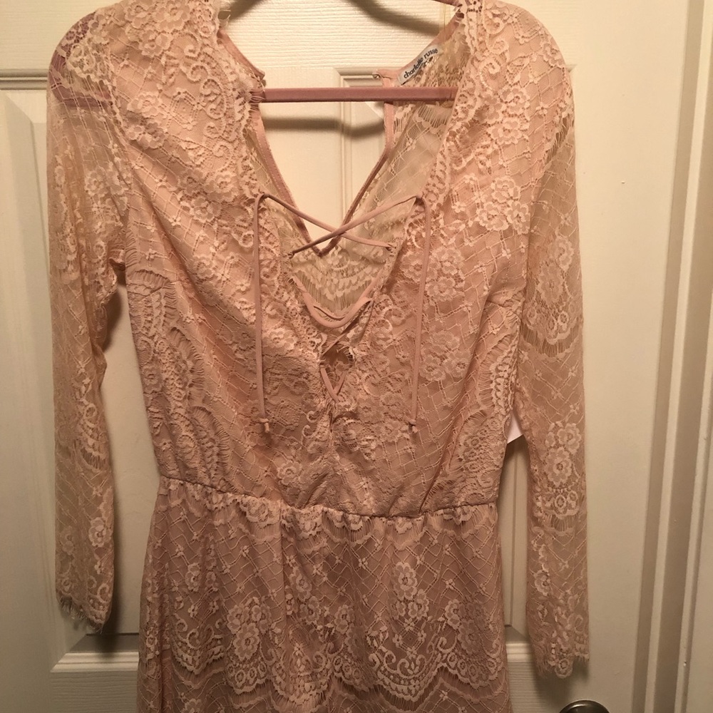 Pink romper